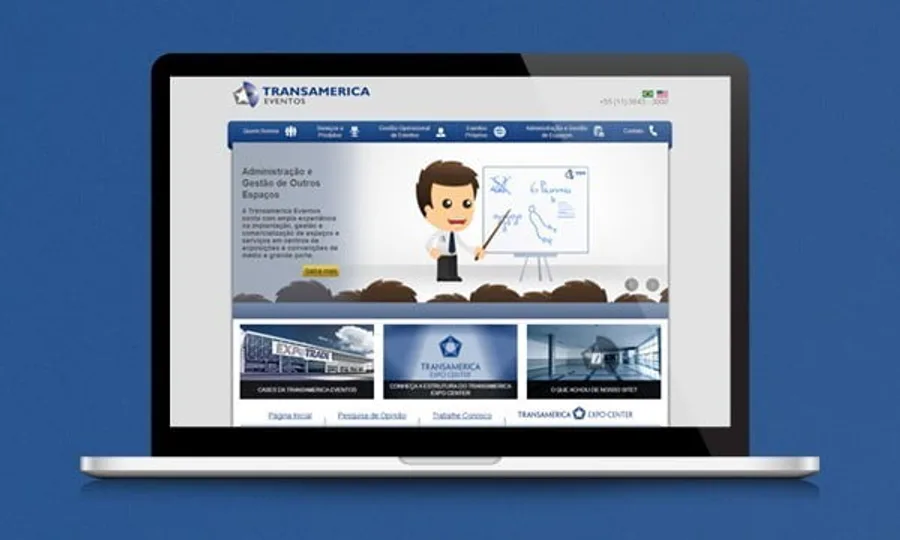 Sawi produz site do Transamerica Eventos